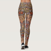 Leggings van het Snakes Head William Morris-patroo (Achterkant)
