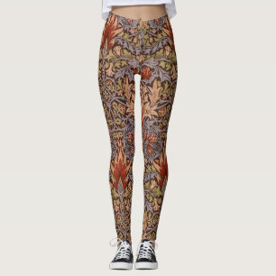 Leggings van het Snakes Head William Morris-patroo