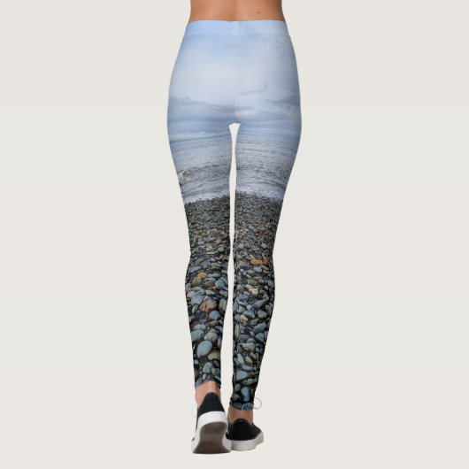 Leggings van het strand van Pebble (Achterkant)
