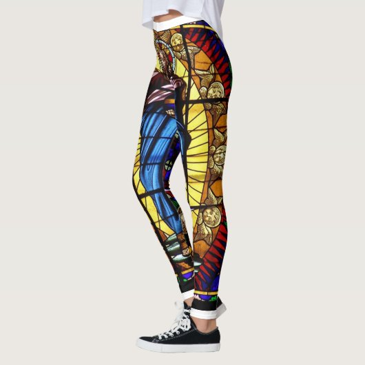 Leggings van het venster van de Kerk van de Vlek (Links)