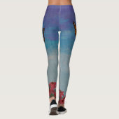 Leggings van het vlinderveld (Achterkant)