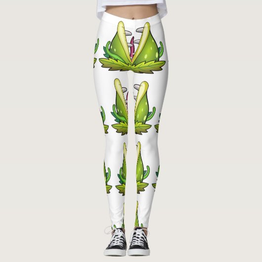 leggings van het vlooienmonster (Voorkant)