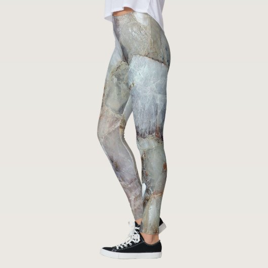 Leggings van het witte kwartskristal (Links)