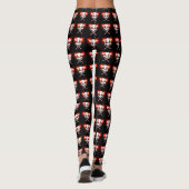 Leggings van het zware metalen drummer Rock & Roll (Achterkant)