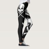 Leggings van het zware metalen drummer Rock & Roll (Rechts)