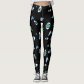 leggings van het zwarte oog (Voorkant)
