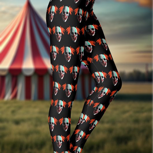 Leggings van het zwarte patroon van de Huull Hallo