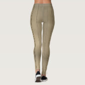 Leggings van houtsnippers (Achterkant)