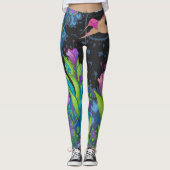 Leggings van Hummingbird Bloom (Voorkant)