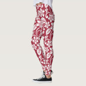 LEGGINGS VAN ISLAND PLUMERIA (CARDINAL RED) (Links)