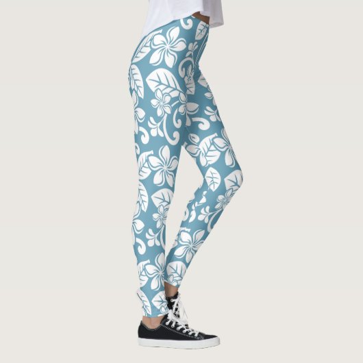 LEGGINGS VAN ISLAND PLUMERIA (SLATE BLUE) (Rechts)