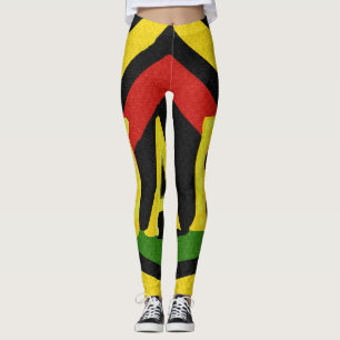 Leggings van Jah Rastafari van Rasta de Rode