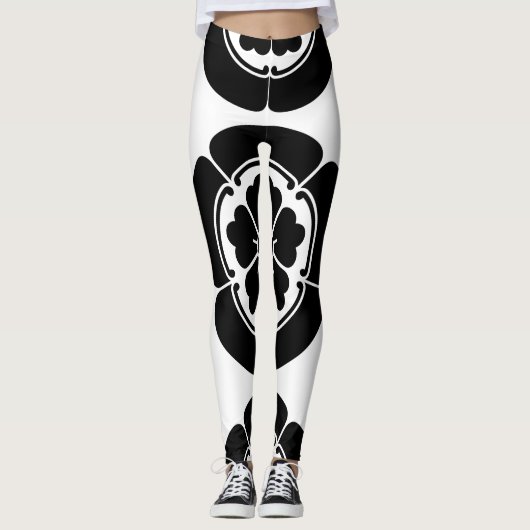 Leggings van Japanse Mon (krest) (Voorkant)