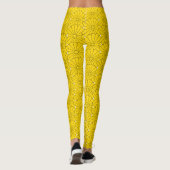 Leggings van Japanse zeehondenflora / Sun Pattern (Achterkant)