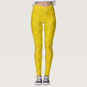 Leggings van Japanse zeehondenflora / Sun Pattern (Voorkant)