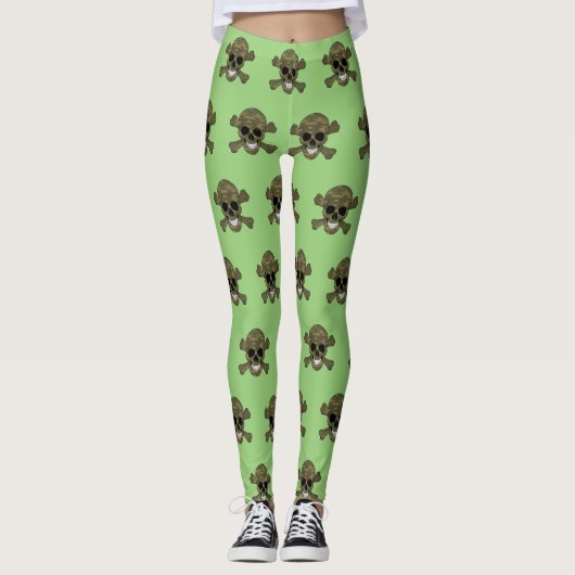 Leggings van kamkuilen en kruisbeenderen (Voorkant)