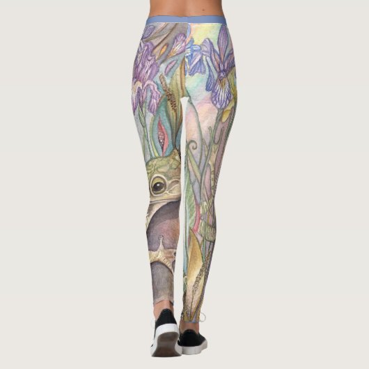 Leggings van kikker en ris (Achterkant)