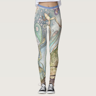 Leggings van kikker en ris