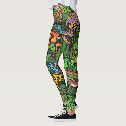 Leggings van kikkers (Links)