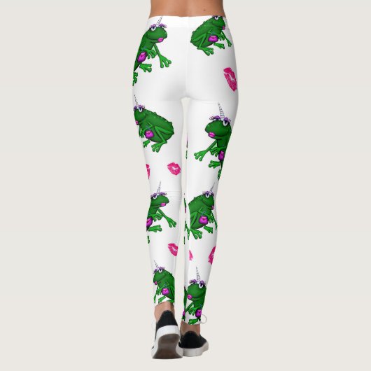 Leggings van kikkers en kussens (Achterkant)