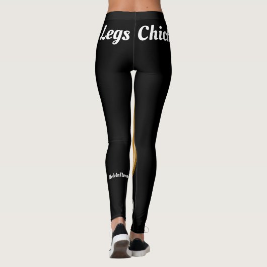 Leggings van kiplegaten (Achterkant)