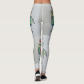 Leggings van kippen (Achterkant)