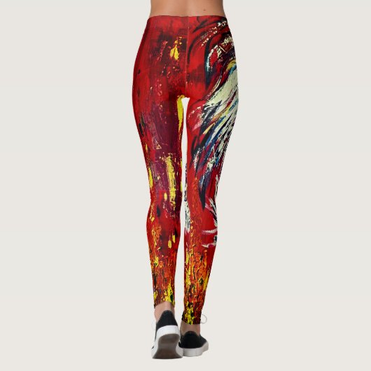 Leggings van kippenpoten (Achterkant)