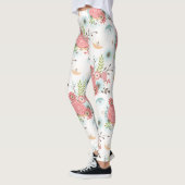 Leggings van kleurrijke Floral (Links)