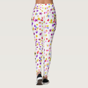 Leggings van kleurrijke Floral