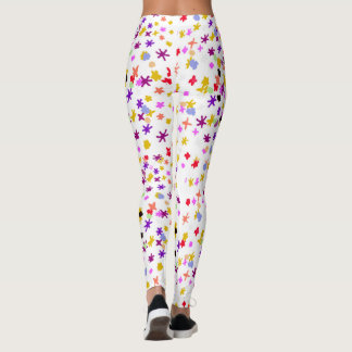 Leggings van kleurrijke Floral