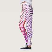Leggings van kleurrijke Stippen (Links)