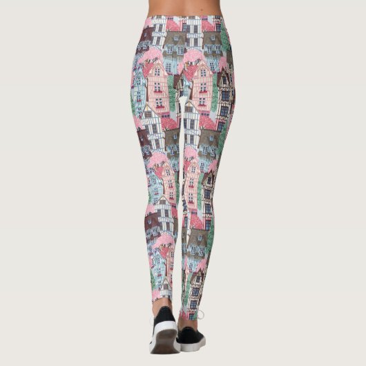 Leggings van koffiehuizen (Achterkant)