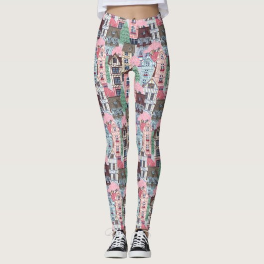 Leggings van koffiehuizen (Voorkant)