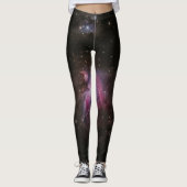 Leggings van kosmische roze nebula (Voorkant)