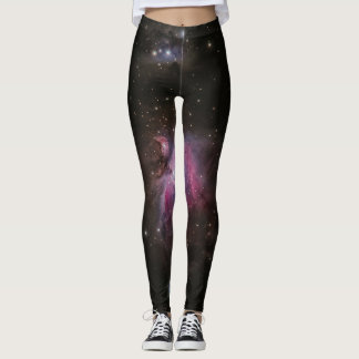 Leggings van kosmische roze nebula