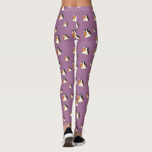 Leggings van Lavender Guinee Pig (Achterkant)
