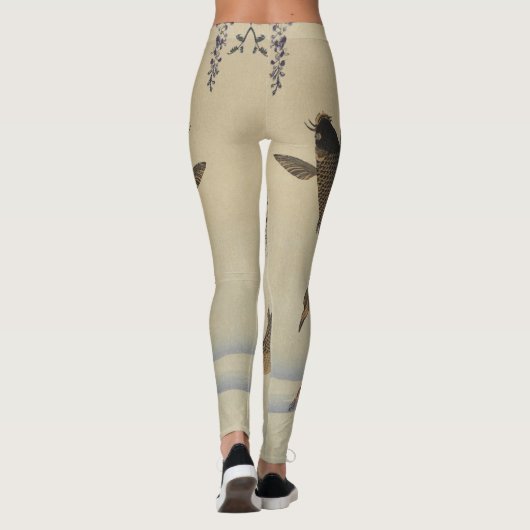 Leggings van leapende vis (Achterkant)