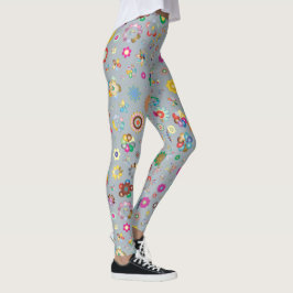 Leggings van lentevloeren