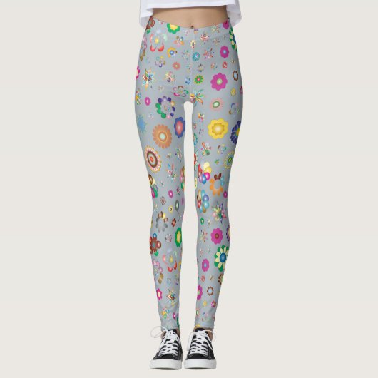 Leggings van lentevloeren (Voorkant)