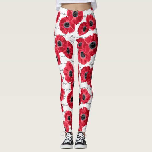 leggings van liefdespapies (Voorkant)