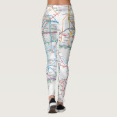 Leggings van London Tubes (Achterkant)