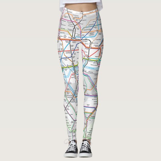 Leggings van London Tubes (Voorkant)