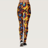 Leggings van lumierzonnebloemen (Achterkant)