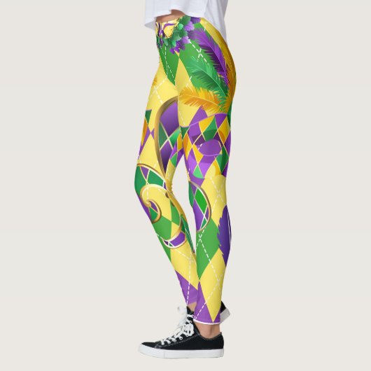 Leggings van Mardi Gras (Links)