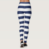 Leggings van marinestripes (Achterkant)