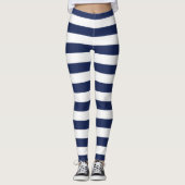 Leggings van marinestripes (Voorkant)