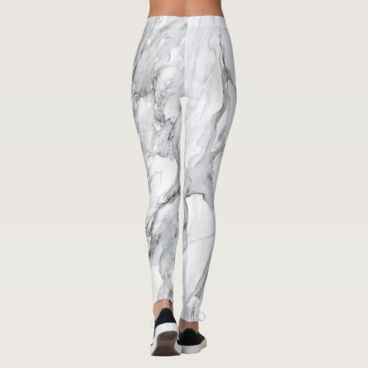 Leggings van marmer Stone Pattern (Achterkant)