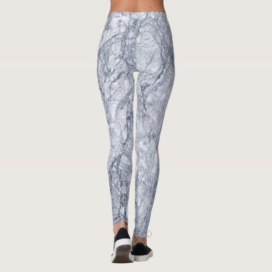 Leggings van marmer Stone Pattern (Achterkant)
