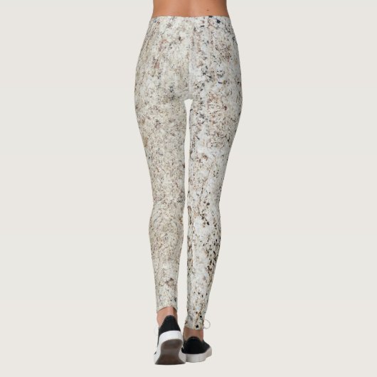 Leggings van marmer Stone Pattern (Achterkant)