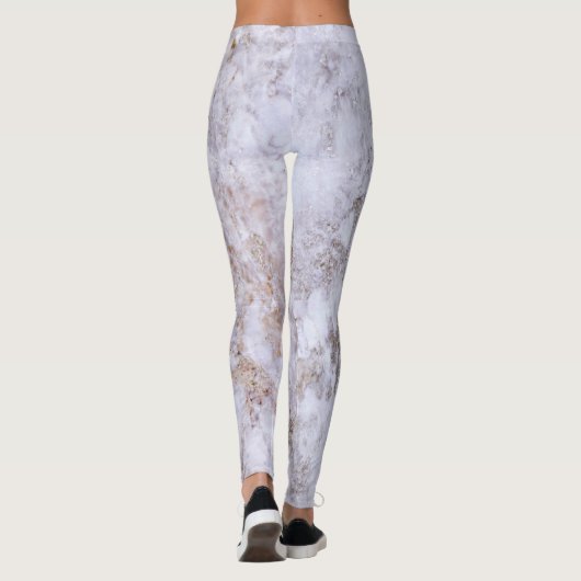 Leggings van marmer Stone Pattern (Achterkant)